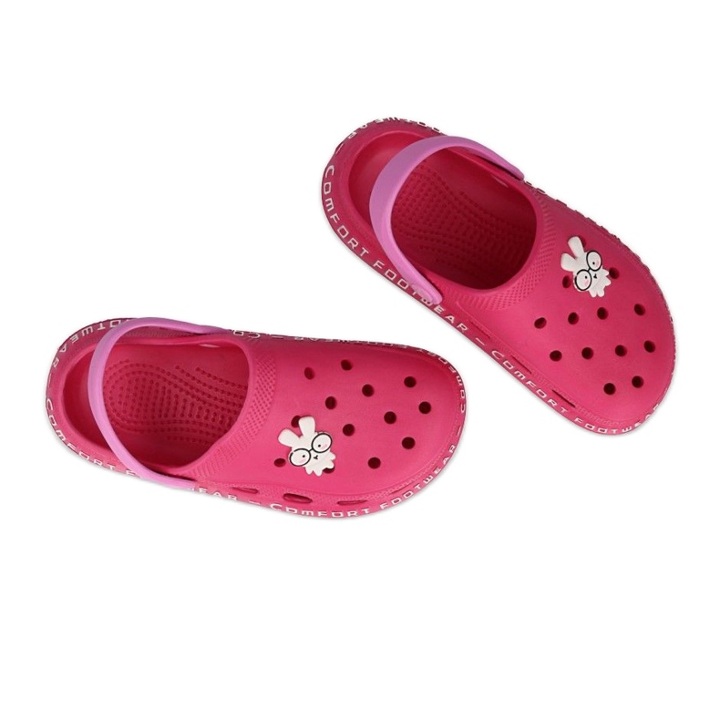 Ostatní dětské boty Befado - tmavě růžová 159Y105 bílý růžový 3