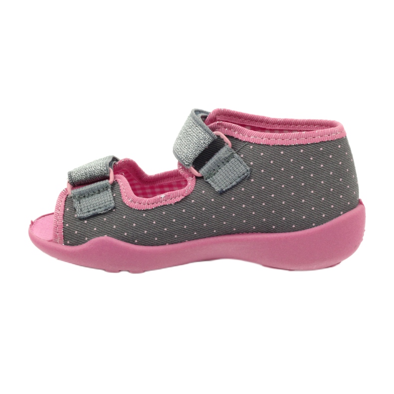 Dětská obuv Befado 242P082 růžový stříbrný šedá 5