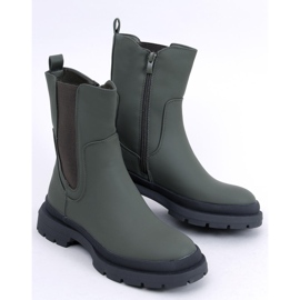 Zelené boty Jodhpur QT26P Army Green zelený 1