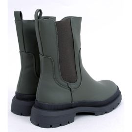 Zelené boty Jodhpur QT26P Army Green zelený 2