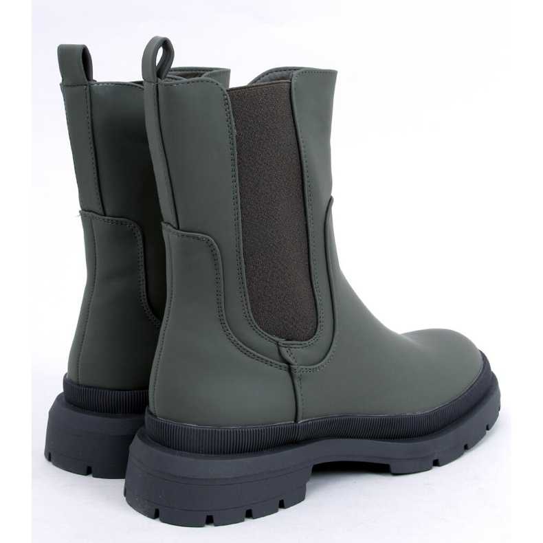 Zelené boty Jodhpur QT26P Army Green zelený 2