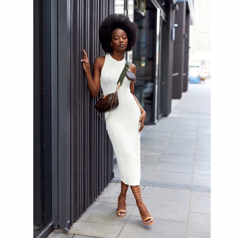 PS1 Svázané sandály na baru Camel Catwalk hnědý 3