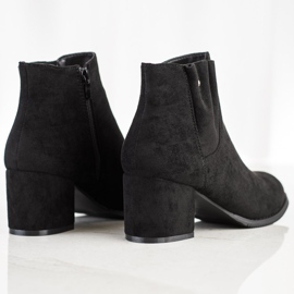 J. Star Neformální semišové boty černý 1