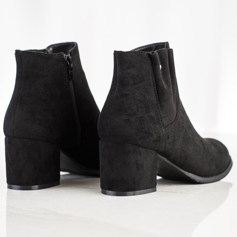 J. Star Neformální semišové boty černá 1