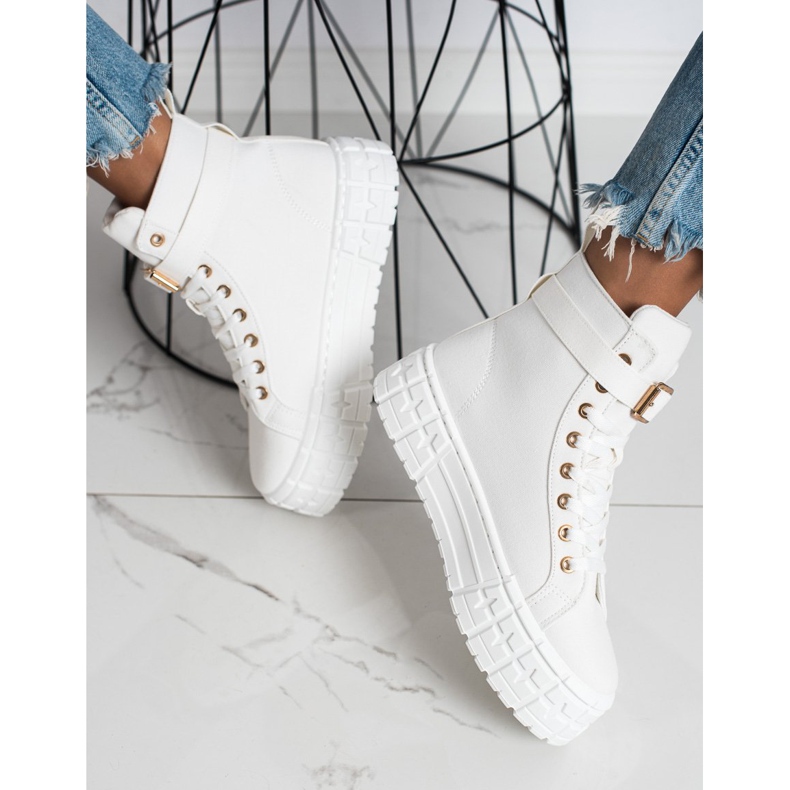 Goodin Tenisky Na Platformě S Kapsou bílý 2