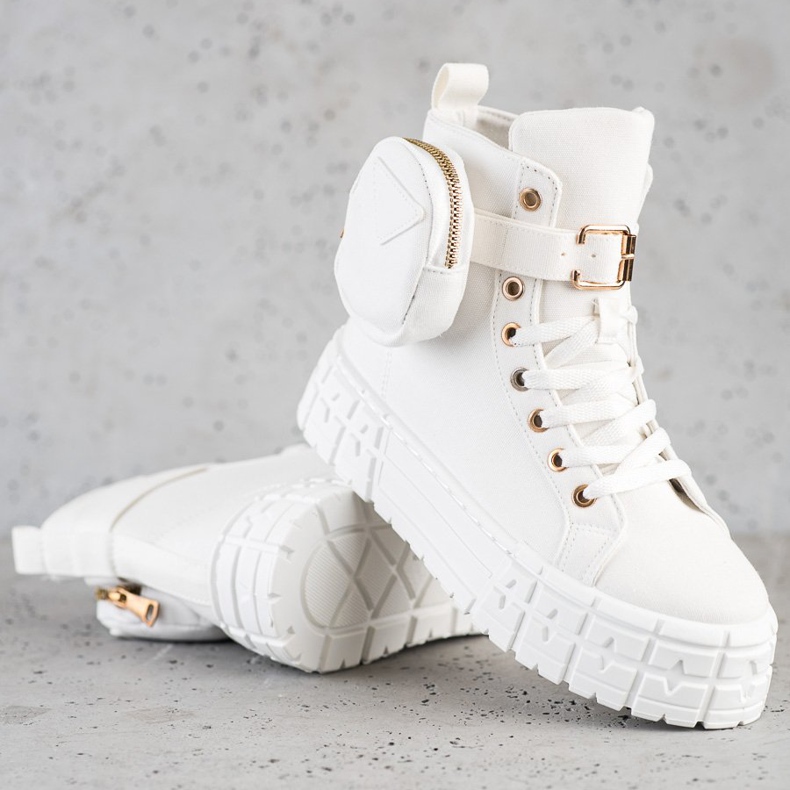 Goodin Tenisky Na Platformě S Kapsou bílý 1