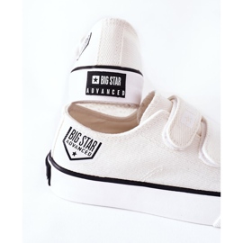 Dětské tenisky se suchým zipem Big Star FF374061 White bílý 1