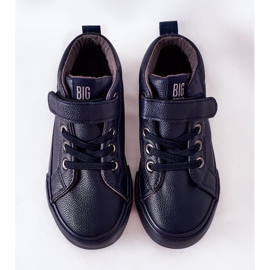 Dětské vysoké tenisky Big Star EE374003 Navy Blue modrý 1