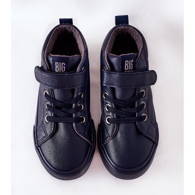 Dětské vysoké tenisky Big Star EE374003 Navy Blue modrý 1