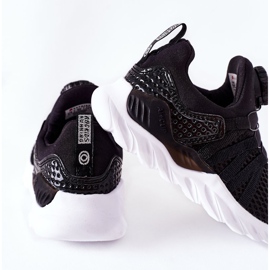 Dětské sportovní boty s knoflíkem ABCKIDS černé černá 1 Dětské sportovní boty s knoflíkem ABCKIDS černé černá 1