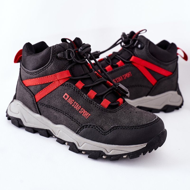 Dětské trekové boty Big Star GG374046 černé černá 1