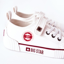 Dětské kožené tenisky Big Star II374040 White bílý 1