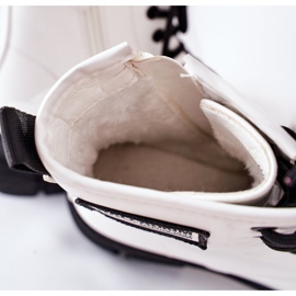 S.Barski Dětské bílé zateplené kozačky Fincastle bílý 1 S.Barski Dětské bílé zateplené kozačky Fincastle bílý 1