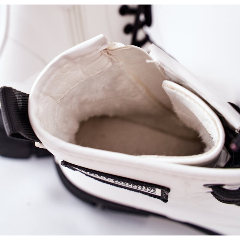 S.Barski Dětské bílé zateplené kozačky Fincastle bílý 1 S.Barski Dětské bílé zateplené kozačky Fincastle bílý 1