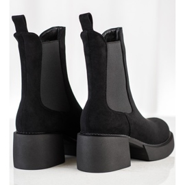 Filippo Vysoké Chelsea Boty Na Platformě černý 1