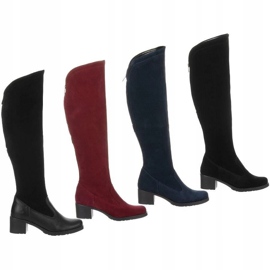 Olivier Černé zateplené boty Agnes černý 6