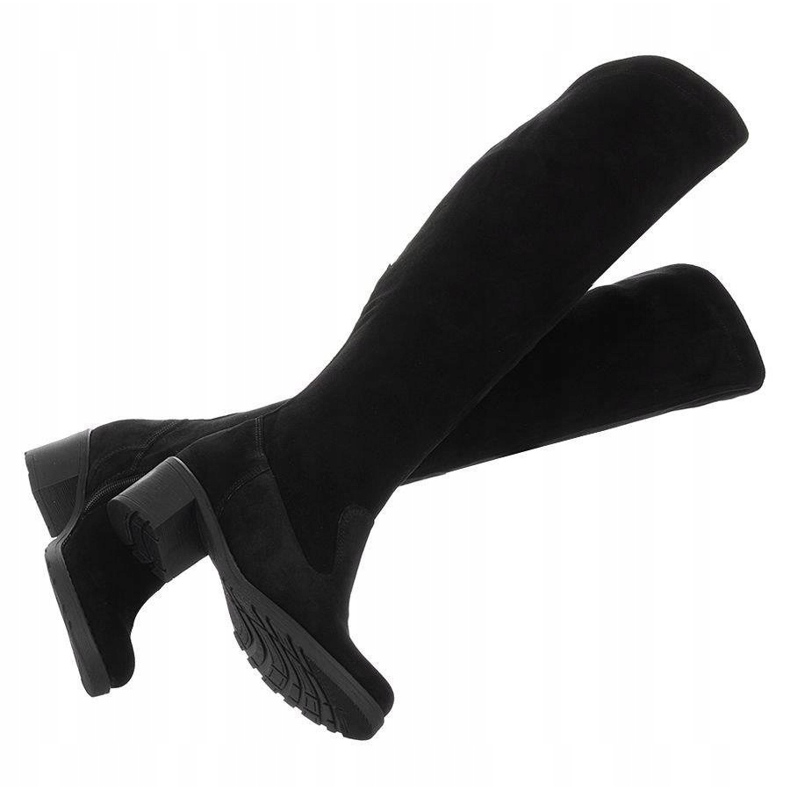 Olivier Černé zateplené boty Agnes černý 3