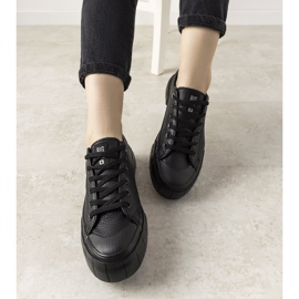 Černé dámské tenisky Gooby Big Star černý 1