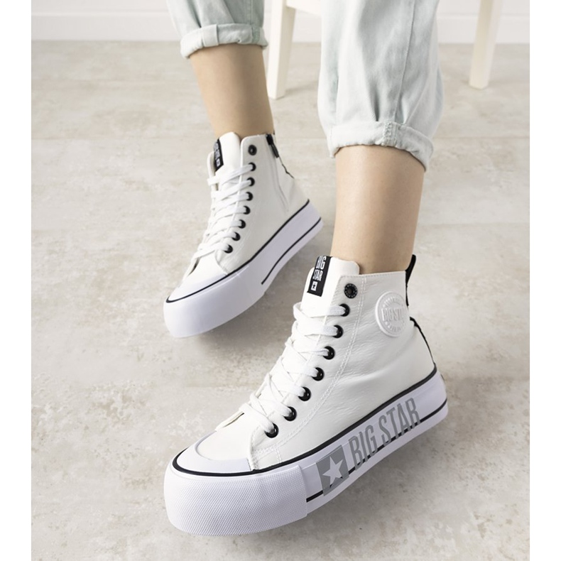 Dámské bílé tenisky Big Star od Balvin bílý 1