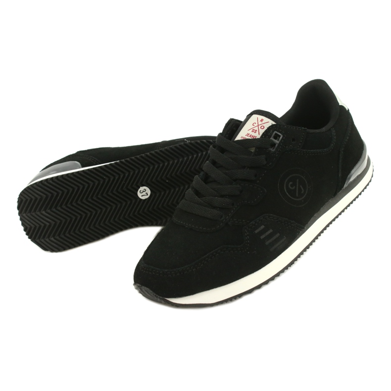 Dámské sportovní boty Cross Jeans Black II2R4028C černá 3 Dámské sportovní boty Cross Jeans Black II2R4028C černá 3