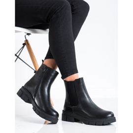 S. BARSKI Platformové boty S.BARSKI černý 2