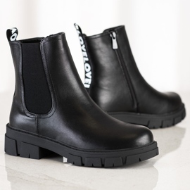 S. BARSKI Platformové boty S.BARSKI černá 1