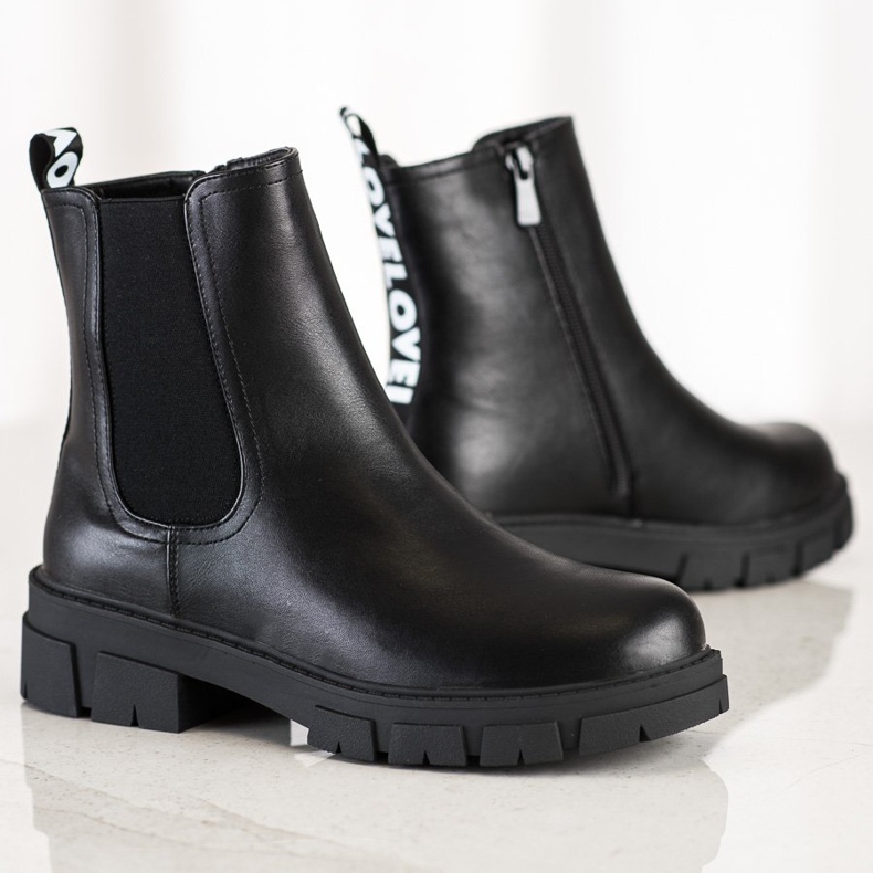 S. BARSKI Platformové boty S.BARSKI černá 1