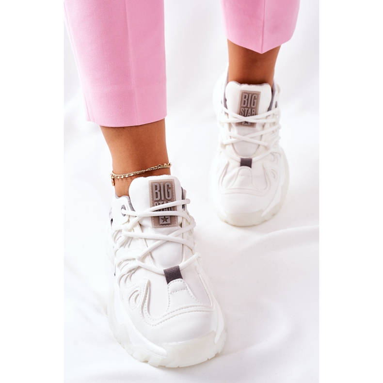 Dámská sportovní obuv Memory Foam Big Star II274088 White bílý 1