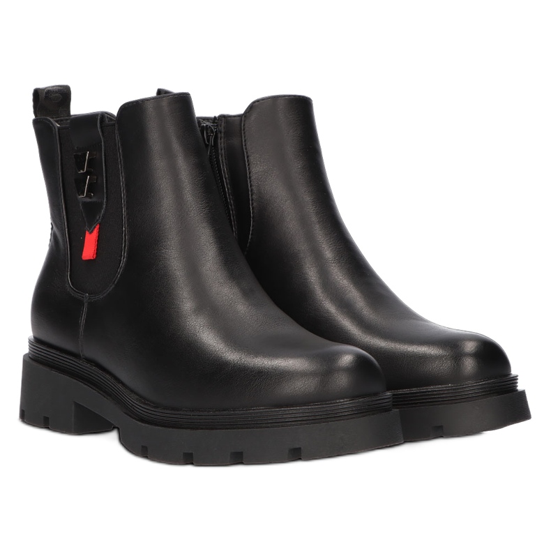 Dámské černé boty Filippo DBT3085 / 21 BK černý 4