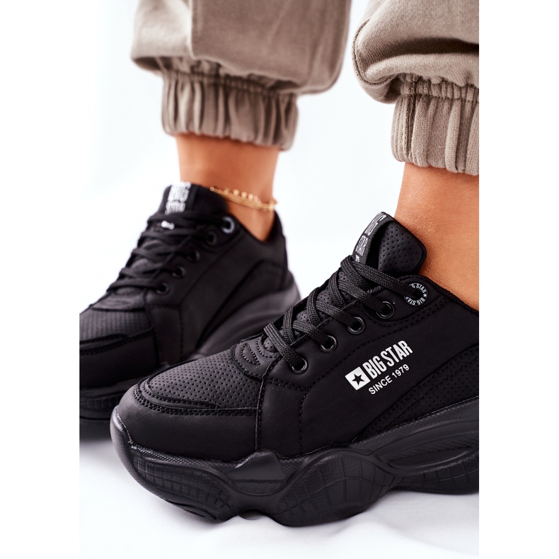 Dámská sportovní obuv Memory Foam Big Star II274356 Černá 1