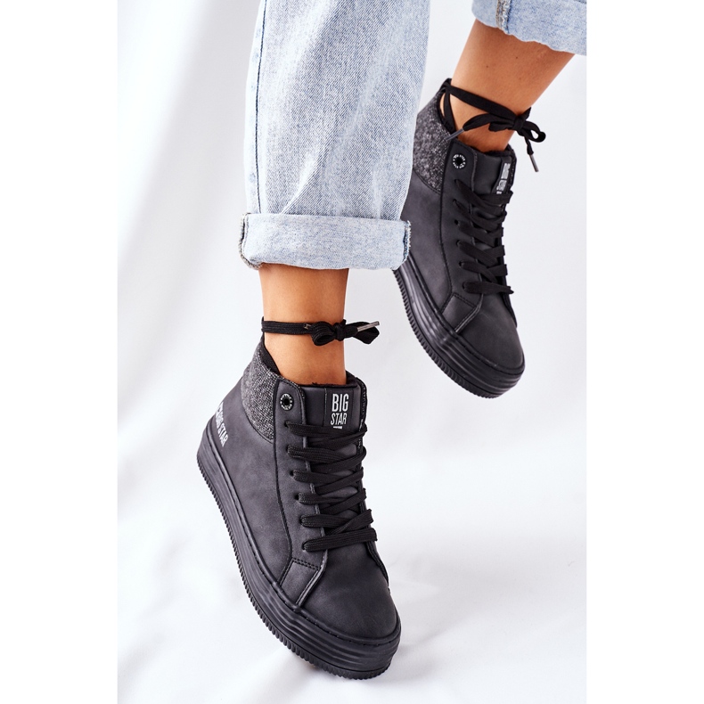 Vysoce izolované tenisky Big Star II274147 Black černá 2