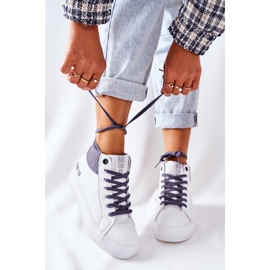 Vysoce izolované tenisky Big Star II274144 bílo-šedé bílý 2 Vysoce izolované tenisky Big Star II274144 bílo-šedé bílý 2