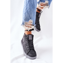 Kožené izolované tenisky Big Star II274148 černé černá 2