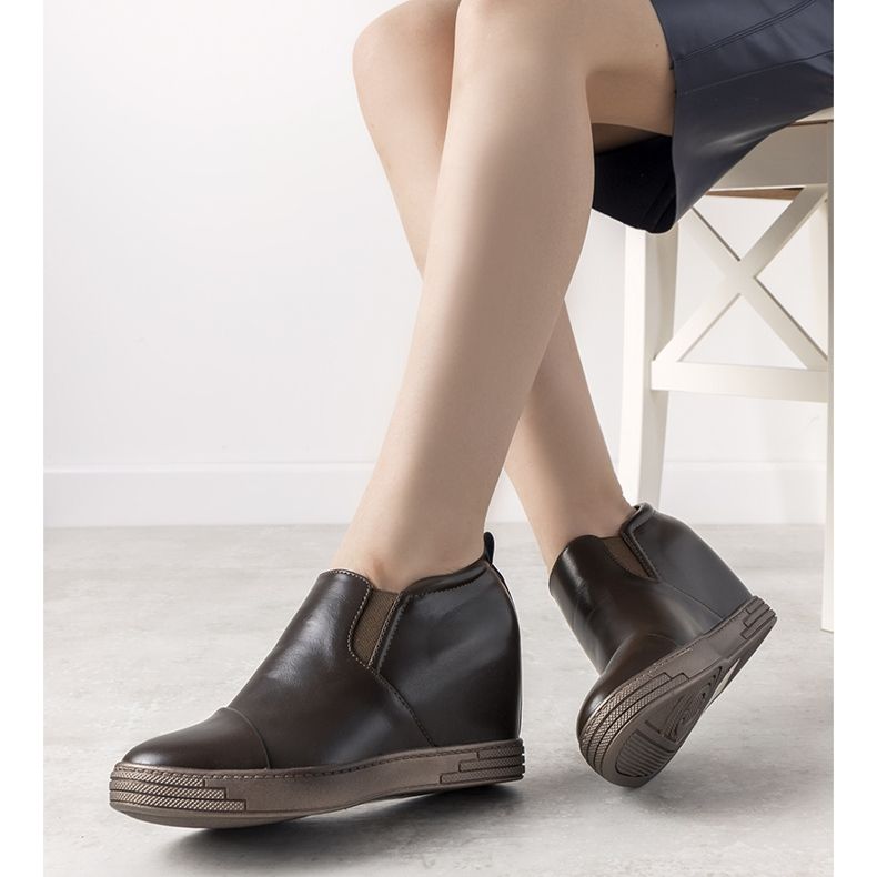 Dámské tenisky Jayla hnědé hnědý 1