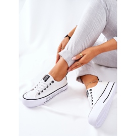 Tenisky na platformě Big Star II274021 v bílé barvě bílý 1 Tenisky na platformě Big Star II274021 v bílé barvě bílý 1