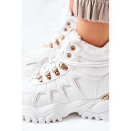 BM Dámské bílé zateplené boty Hareshaw bílý 1