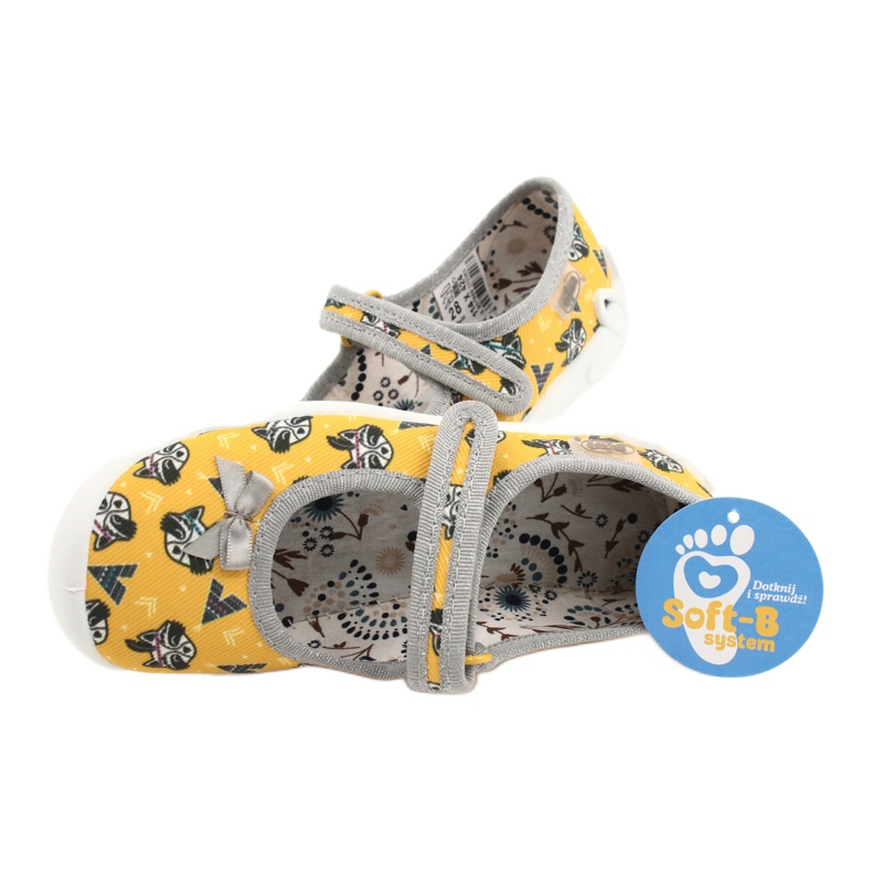 Dětská obuv Befado 114X424 šedá zlatý 5