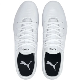 Kopačky Puma King Pro Fg M 105608 05 bílý bílý 1