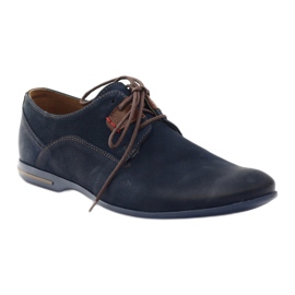 RIKO MENOVÉ PŘIPOMÍNKY 813 Navy Blue Shoes modrý 1