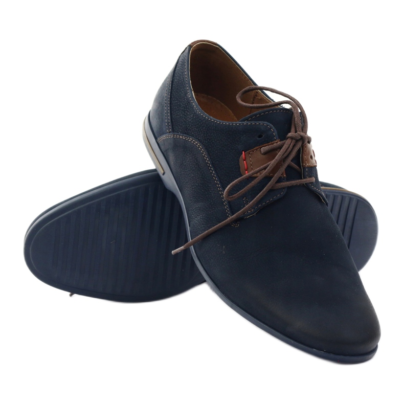 RIKO MENOVÉ PŘIPOMÍNKY 813 Navy Blue Shoes modrý 3