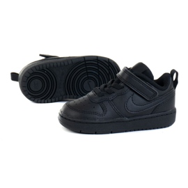 Boty Nike Court Borough Low 2 (TDV) Jr BQ5453-001 černý 1