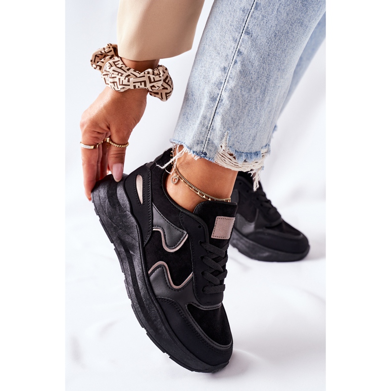 PE1 Dámská sportovní obuv Tenisky Black Bethell černá 2