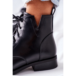 S.Barski Klasické dámské kozačky Jodhpur S. Barski Bello černý 1