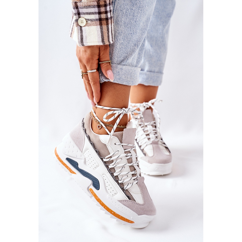 PS1 Dámská sportovní obuv Tenisky White Aland bílý 2