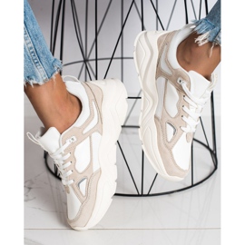 Dámské tenisky Big Star GG274657 béžový hnědý 2