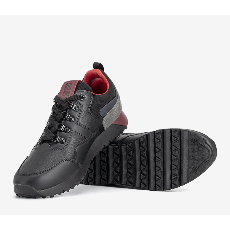 Big Star Černá pánská sportovní obuv Big Sergio 1