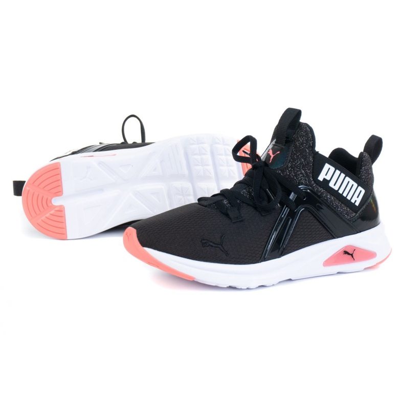 Boty Puma Enzo 2 Sparkle Jr 19457301 černá 1