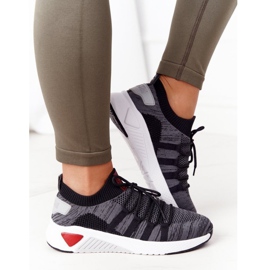 Big Star Dámská sportovní bota paměť pěna velká hvězda HH274532 Tmavě šedá 5