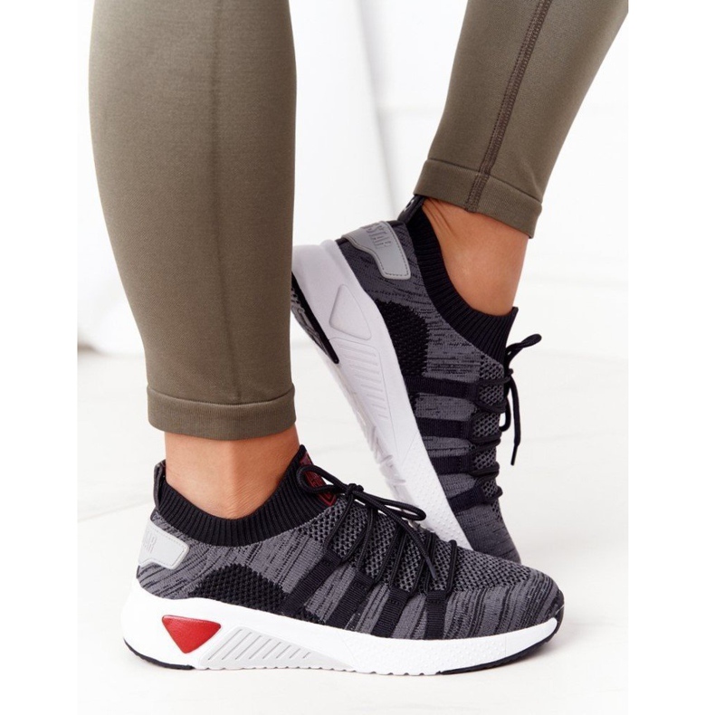 Big Star Dámská sportovní bota paměť pěna velká hvězda HH274532 Tmavě šedá 5