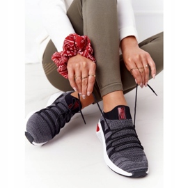 Big Star Dámská sportovní bota paměť pěna velká hvězda HH274532 Tmavě šedá 3